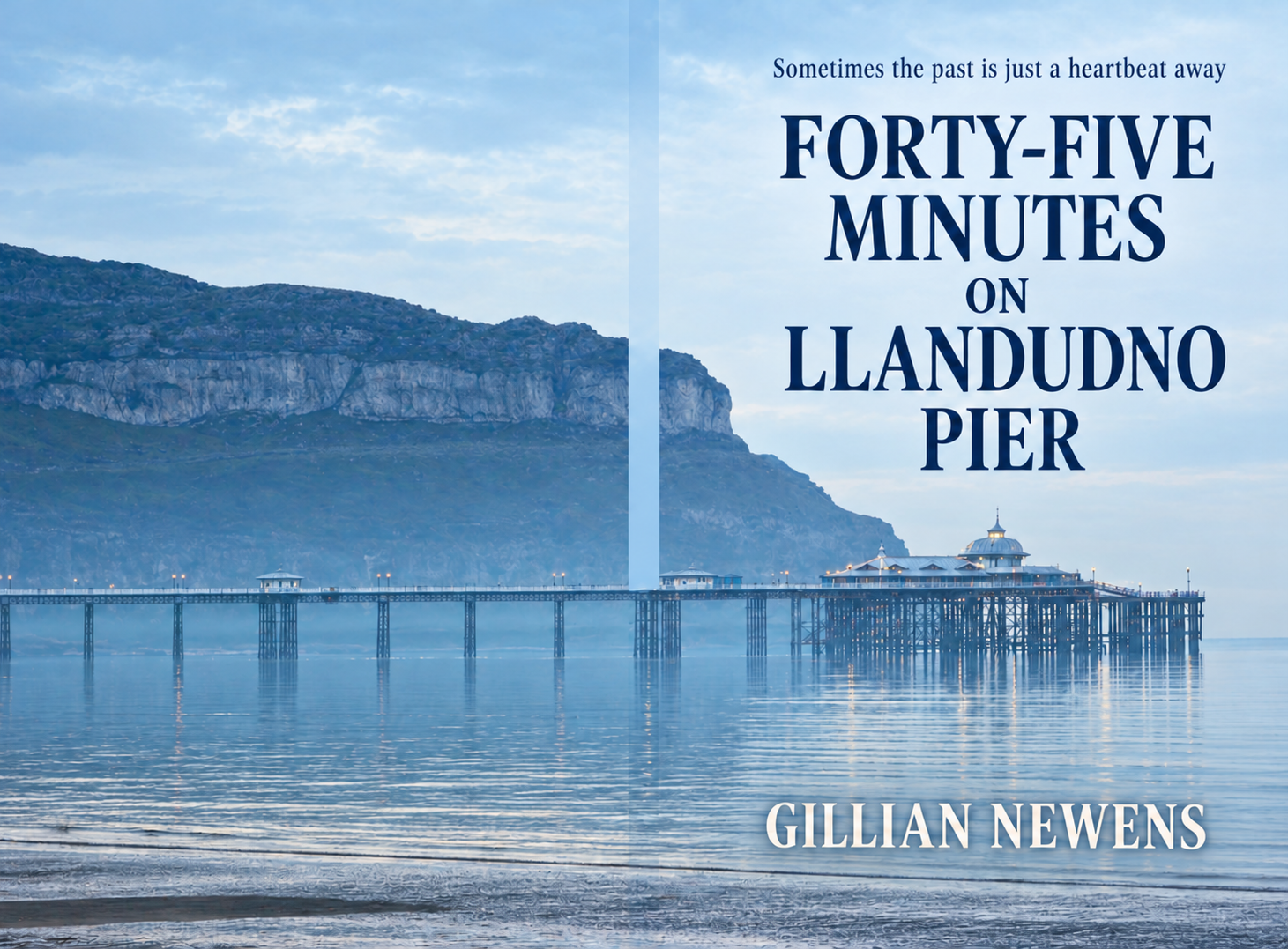 Forty-Five Minutes on Llandudno Pier by Gillian Newens book cover