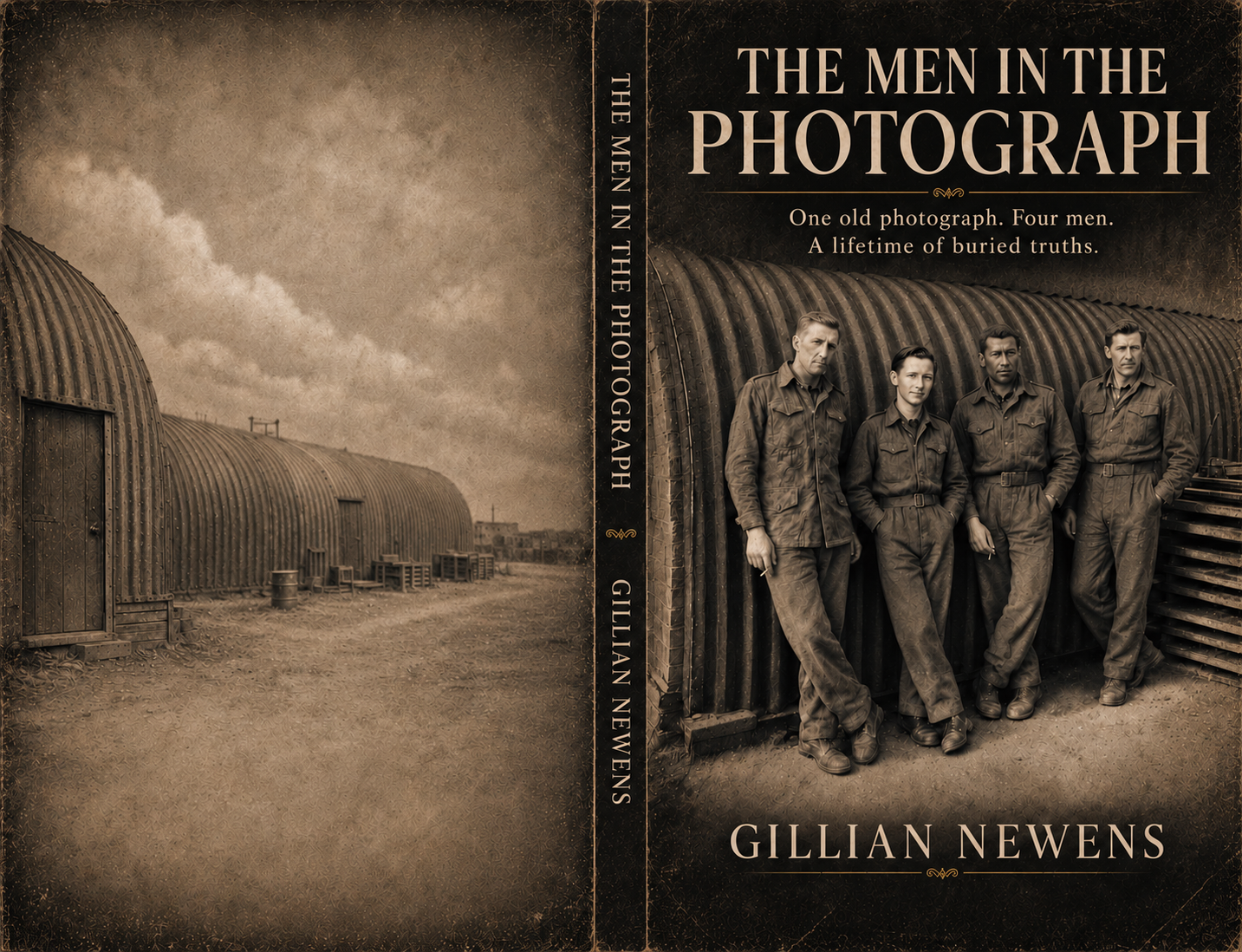 The Men in the Photograph by Gillian Newens book cover
