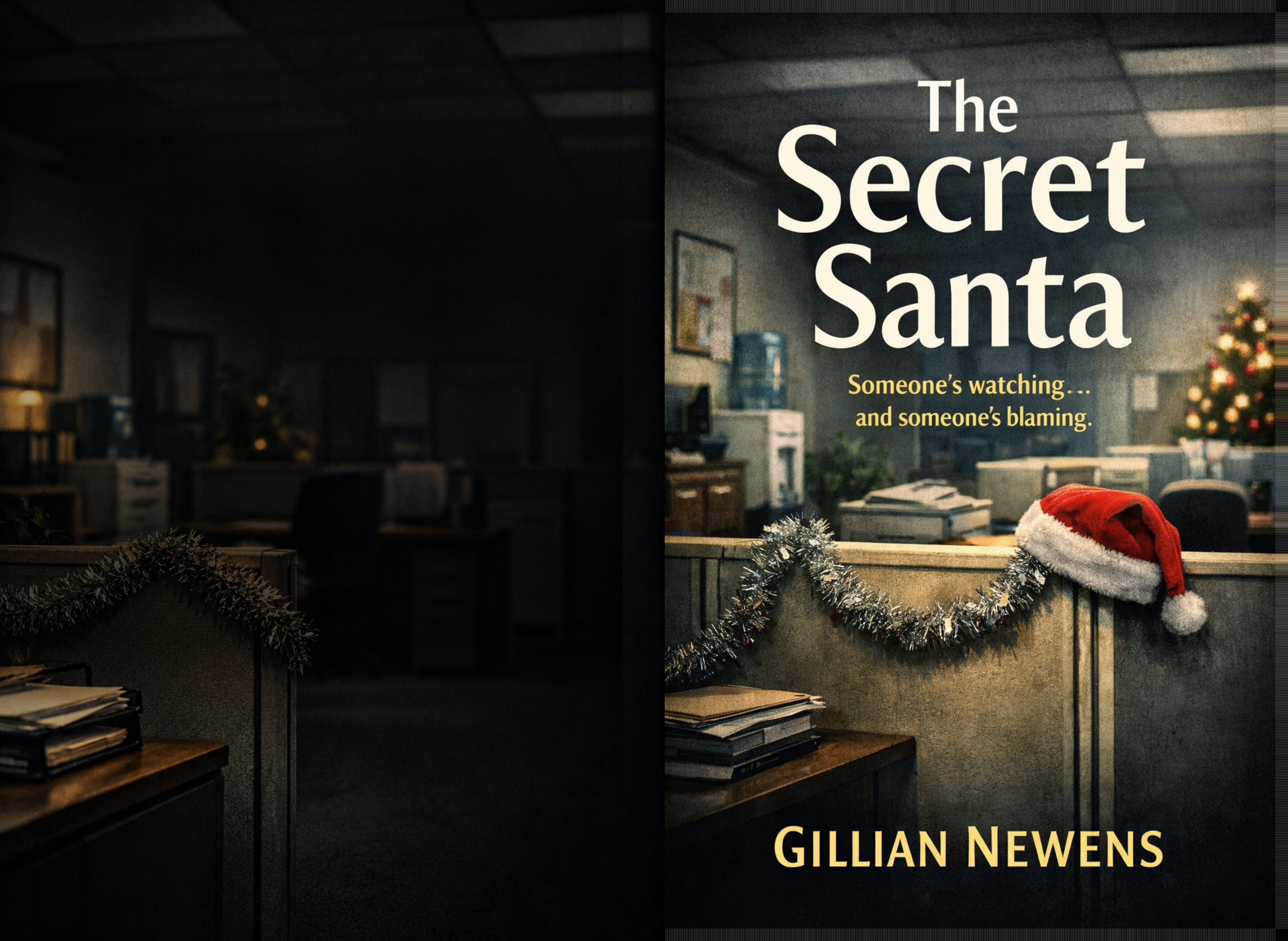 The Secret Santa by Gillian Newens book cover