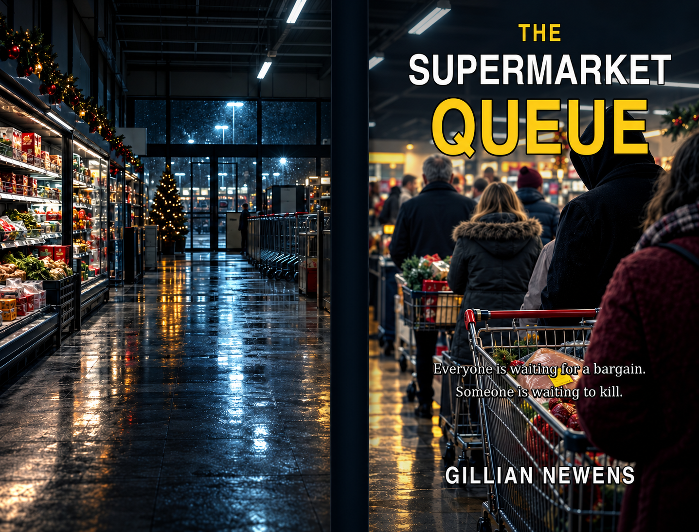 The Supermarket Queue by Gillian Newens book cover